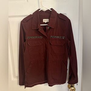 Maroon jacket